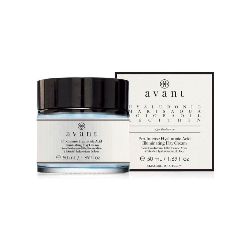 Avant Skincare Pro-Intense Hyaluronic Acid Illuminating Day Cream  50ml | Hydrate, Brighten & Rejuvenate