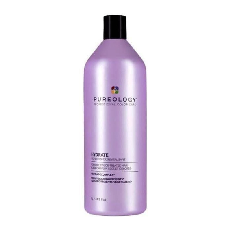 Pureology Hydrate Conditioner  1000ml | Deep Moisture for Dry, Colour-Treated Hair
