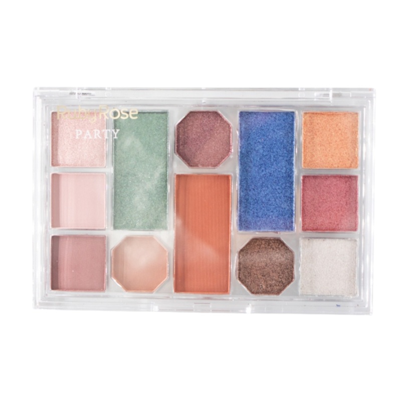 Ruby Rose Party Eyeshadow Palette 12 Shades HB 124