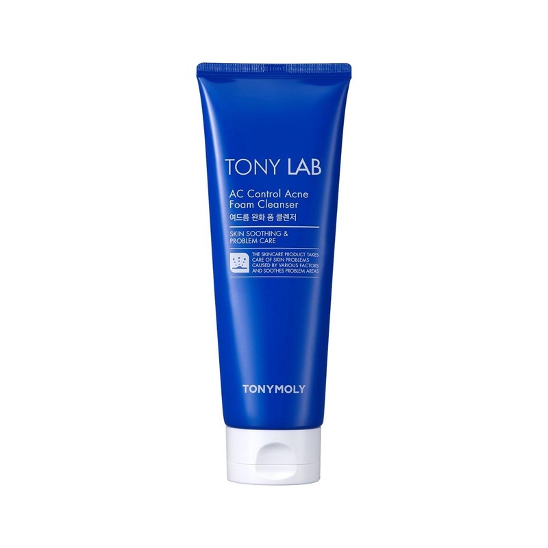 TONYMOLY TONY LAB AC Control Acne Foam Cleanser – 150ml | Gentle & Deep Cleansing for Acne-Prone Skin