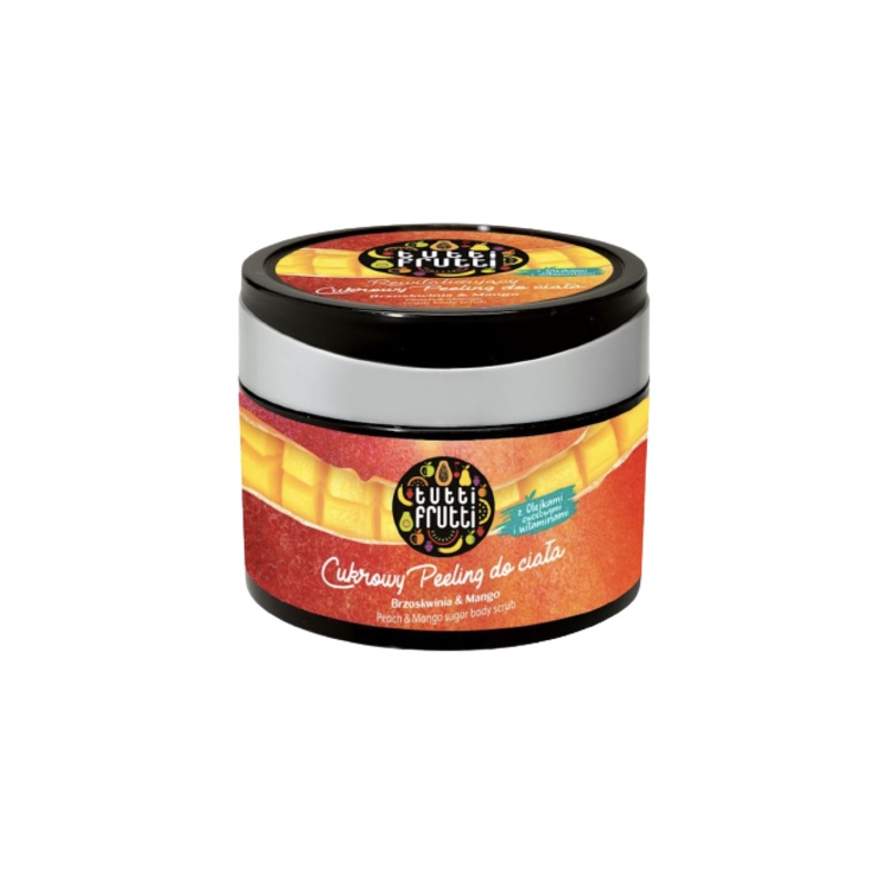 Tutti Frutti Peach And Mango Sugar Scrub
