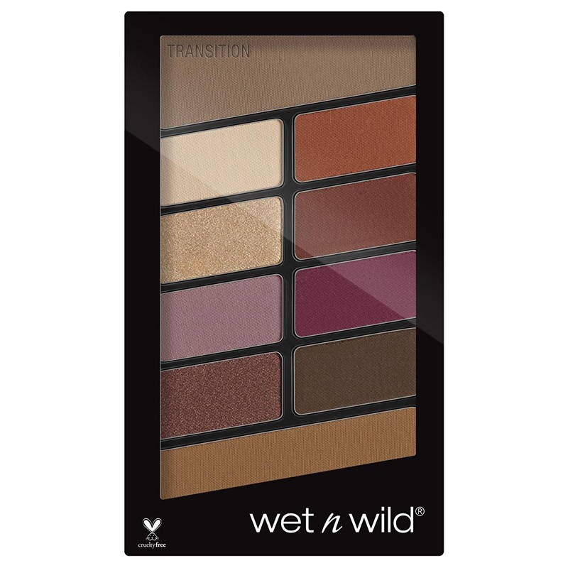 wet n wild Color Icon Rose in the Air Eyeshadow Palette – 10 Highly Pigmented Matte & Shimmer Colors for Long Lasting, Versatile Eye Makeup Looks