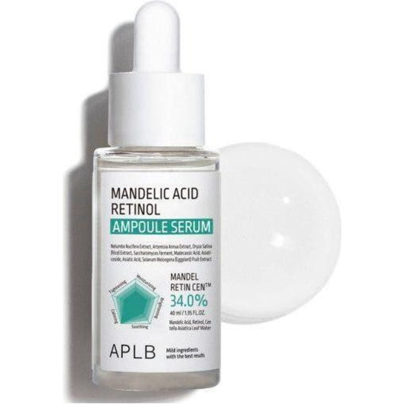 APLB Mandelic Acid Retinol Ampoule Serum  55ml | Gentle Exfoliation & Hydrating Treatment