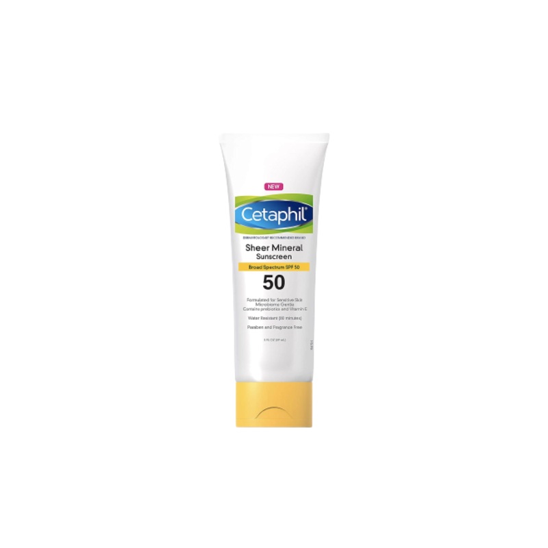 Cetaphil Sheer Mineral Sunscreen Spf50