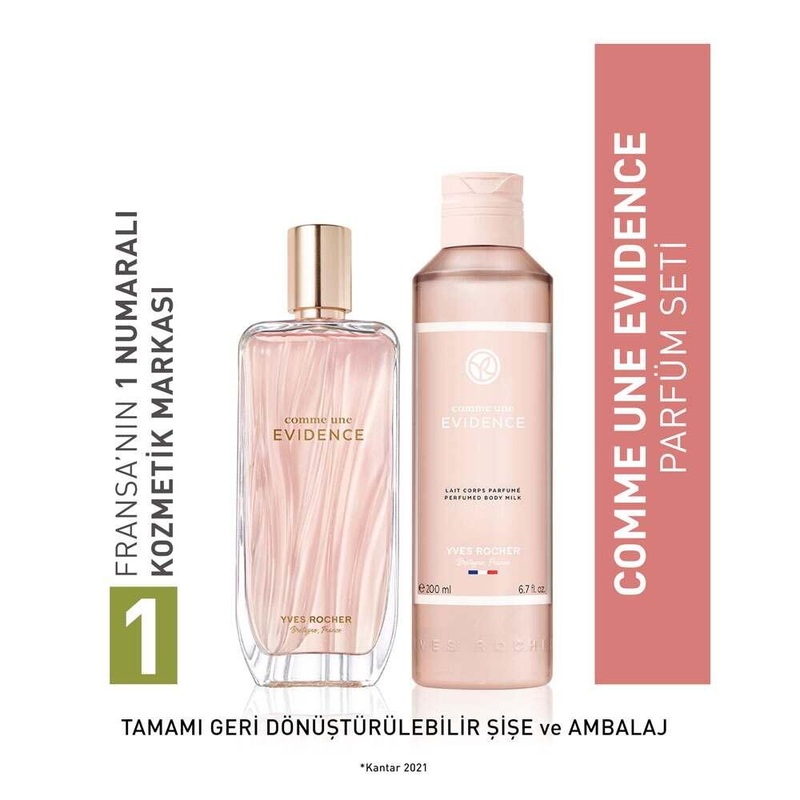 Comme une Evidence Large Perfume Set – EDP 100ml with Body Lotion