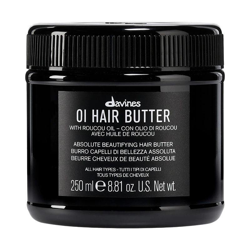 Davines OI Hair Butter Mask: Softness, Shine & Frizz Control – Vegan Hair Hydration Mask with Roucou Oil & UV Protection