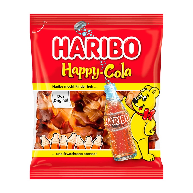 Haribo Happy Cola Fruit Gummy, 175 g