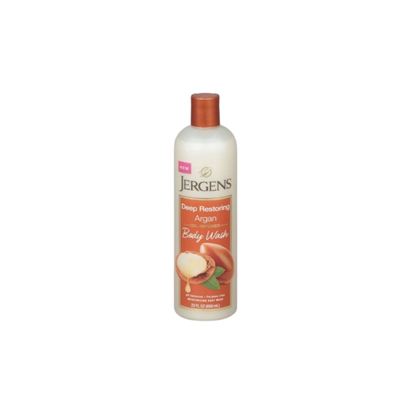 Jergens Deep Restoring Argan Body Wash 650ML