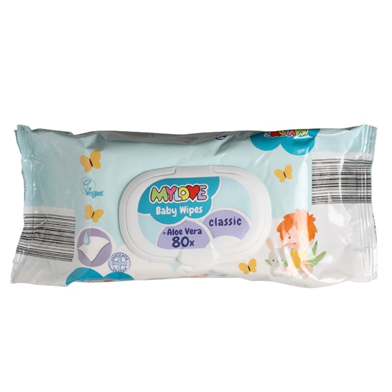 My Love Baby Classic+Aloe Vera Wipes