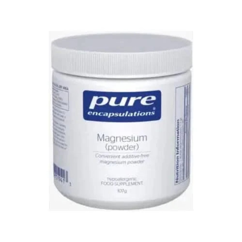 Pure Encapsulations Magnesium Powder  107g | High-Absorption Magnesium Citrate for Bone, Muscle & Mood Support