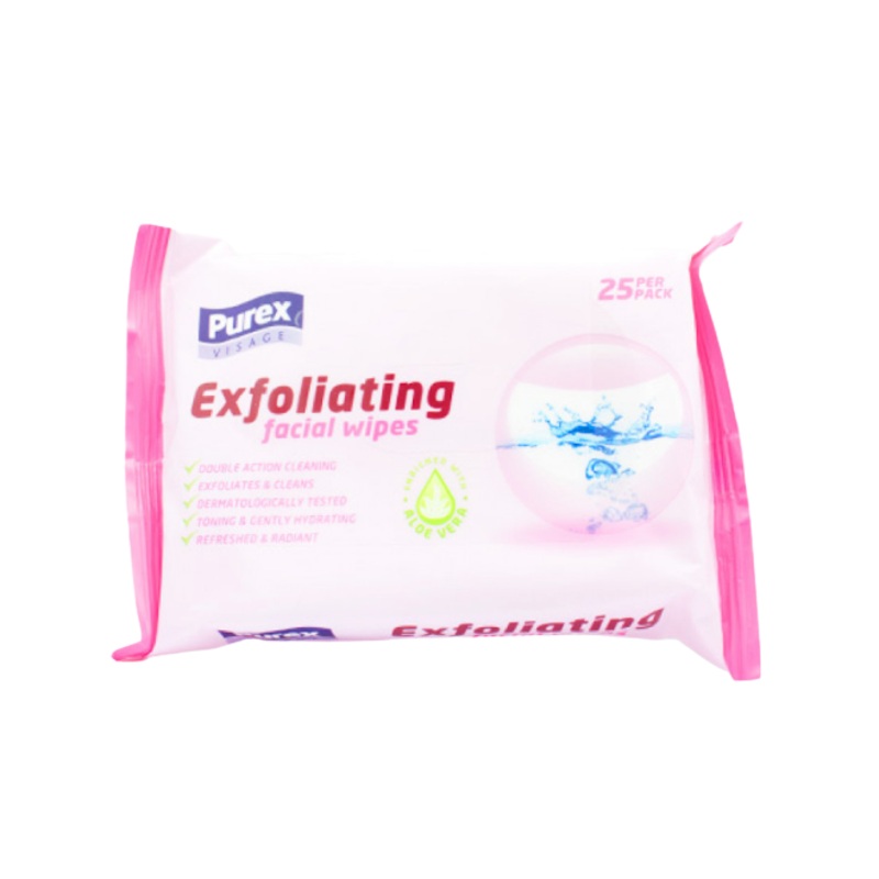 Purex Exfolating Facial Wipes