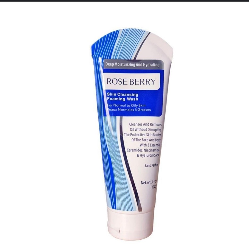 Roseberry Skin Cleansing Foaming Wash – 100g