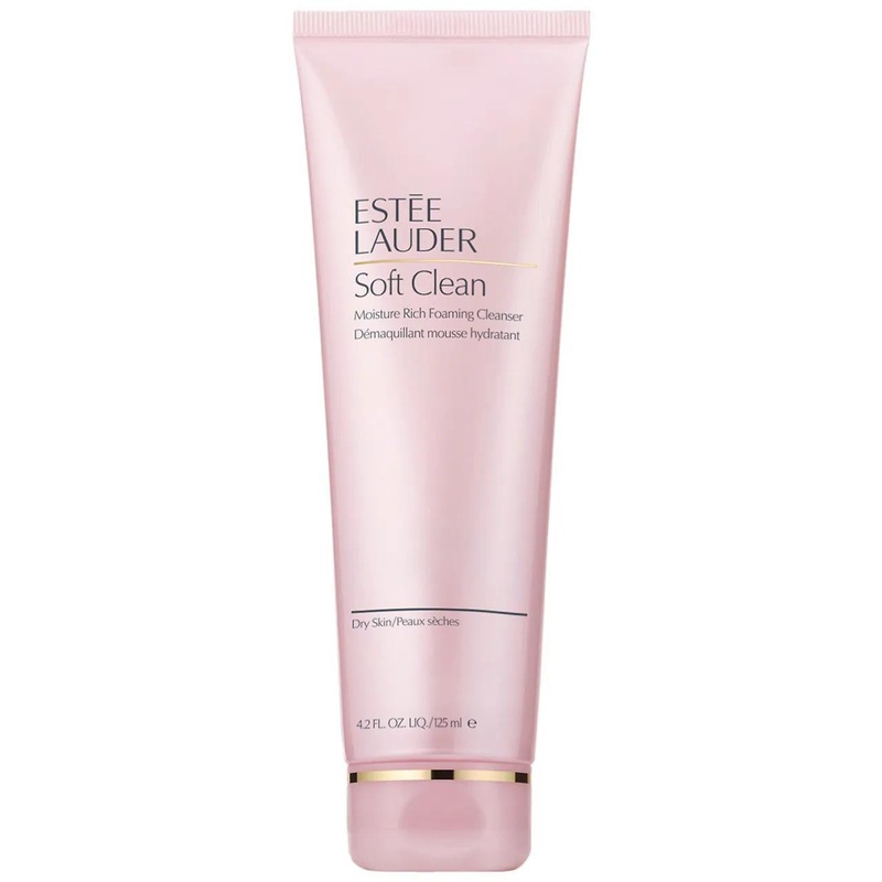 Soft Clean: Moisture Rich Foaming Facial Cleanser | Gently Hydrates & Cleanses Dry, Sensitive Skin with Passion Flower & Edelweiss Extracts