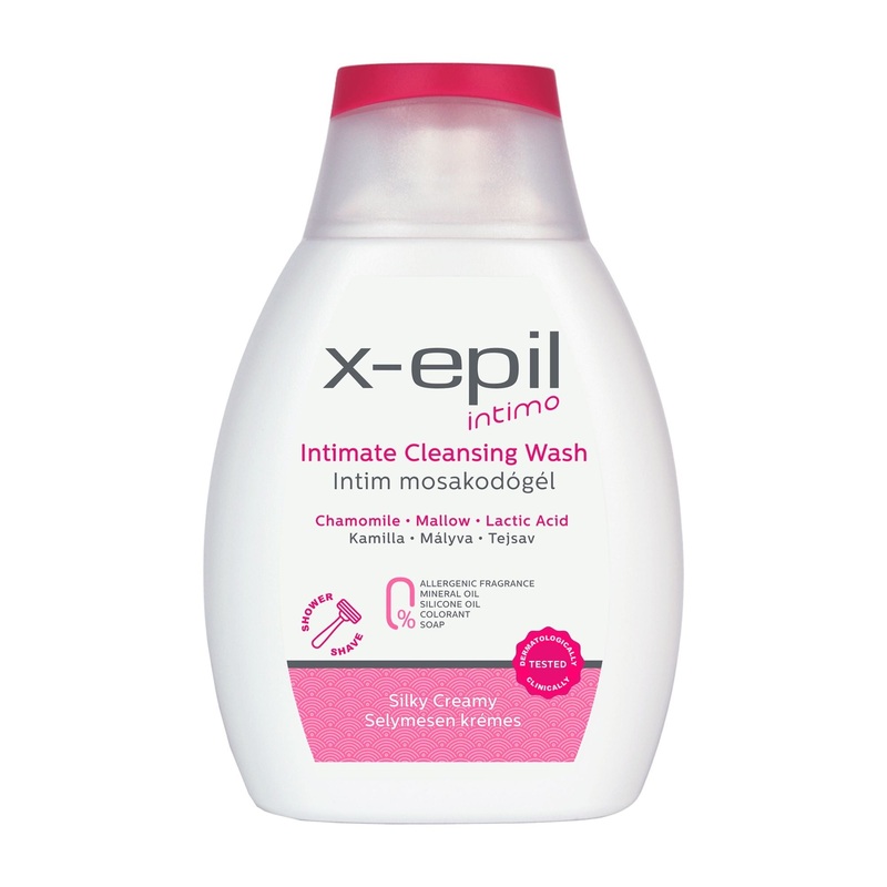 X-Epil Intimo Silky Creamy intimate cleansing wash 250 mL