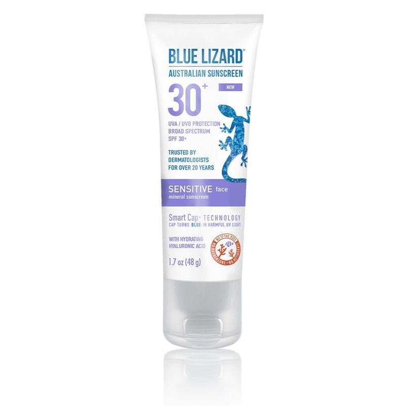 Blue Lizard Australian Sensitive Face Mineral Sunscreen SPF 30+ 1.7 oz. Tube