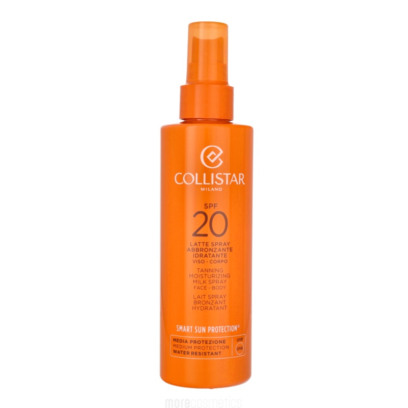 Collistar Tanning Moisturizing Milk Spray Face-Body SPF20