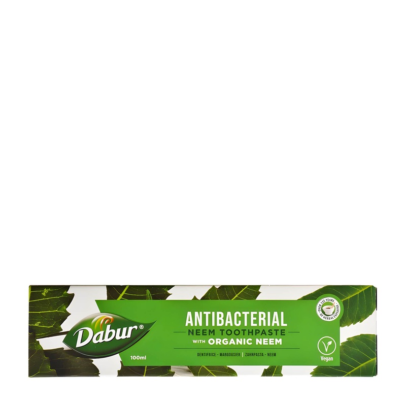 Dabur Antibacterial neem toothpaste, 100 mL