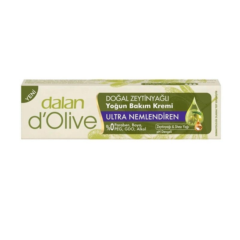 Dalan d’Olive Olive Oil Moisturizer – Intense Hydration Hand & Body Cream for Dry Skin, Natural Skincare with Antioxidants