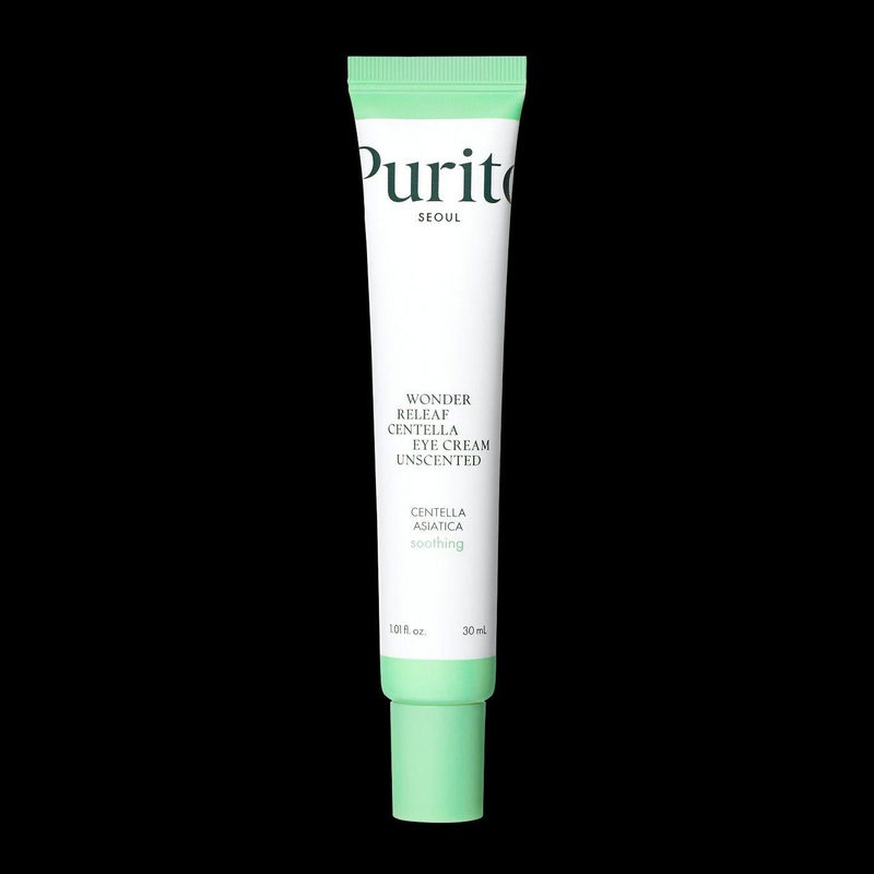 PURITO Seoul Wonder Releaf Centella Eye Cream Unscented – 30ml | Soothes & Reduces Puffiness