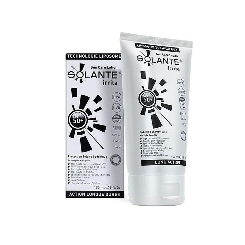 Solante Irrita Sunscreen for Sensitive Skin – SPF 50+, 5.07 fl oz