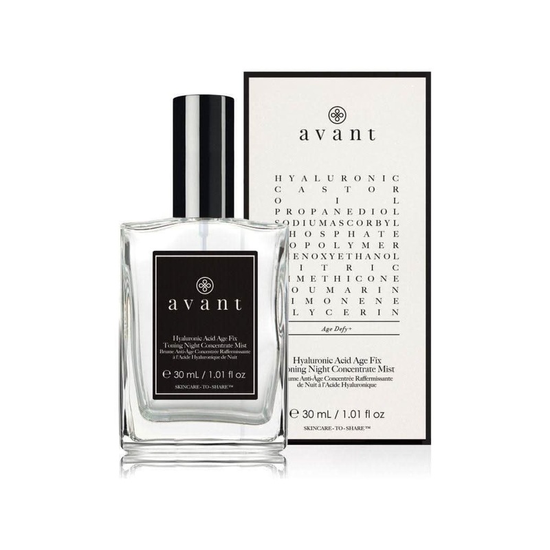 Avant Skincare Hyaluronic Acid Age Fix Toning Night Concentrate Mist  30ml | Hydrate, Tone & Renew