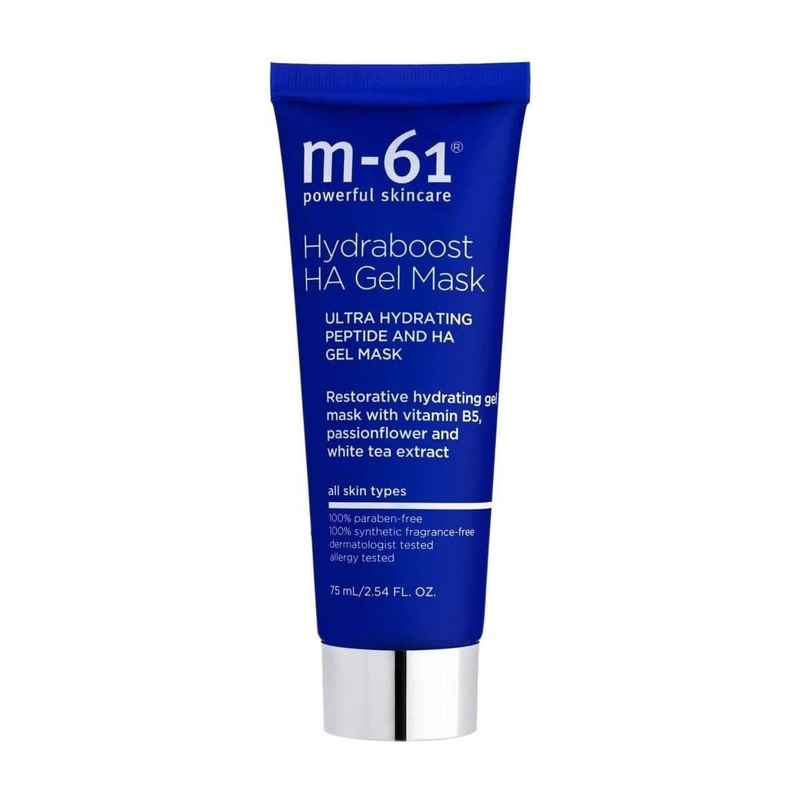 M-61 Hydraboost HA Gel Mask  75ml | 48-Hour Hydrating Gel Mask with Vitamin B5, Passionflower & White Tea Extract