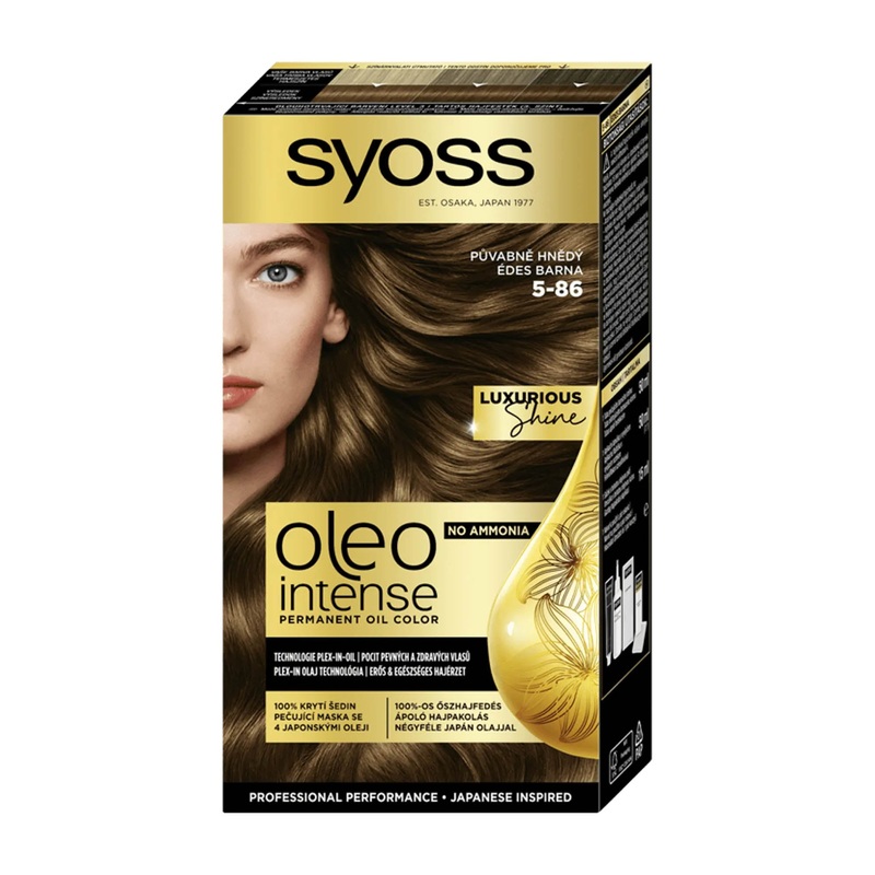 Syoss Oleo Intense 5-86 Sweet Brown permanent oil color
