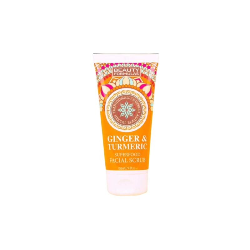 Beauty Formulas Ginger And Tumeric Facial Scrub
