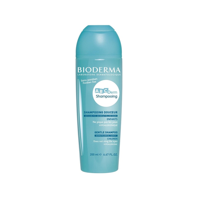 Bioderma ABCDerm Gentle Shampoo, Non-Irritating, 6.76 fl oz – Gentle Hair Care for Children & Sensitive Skin