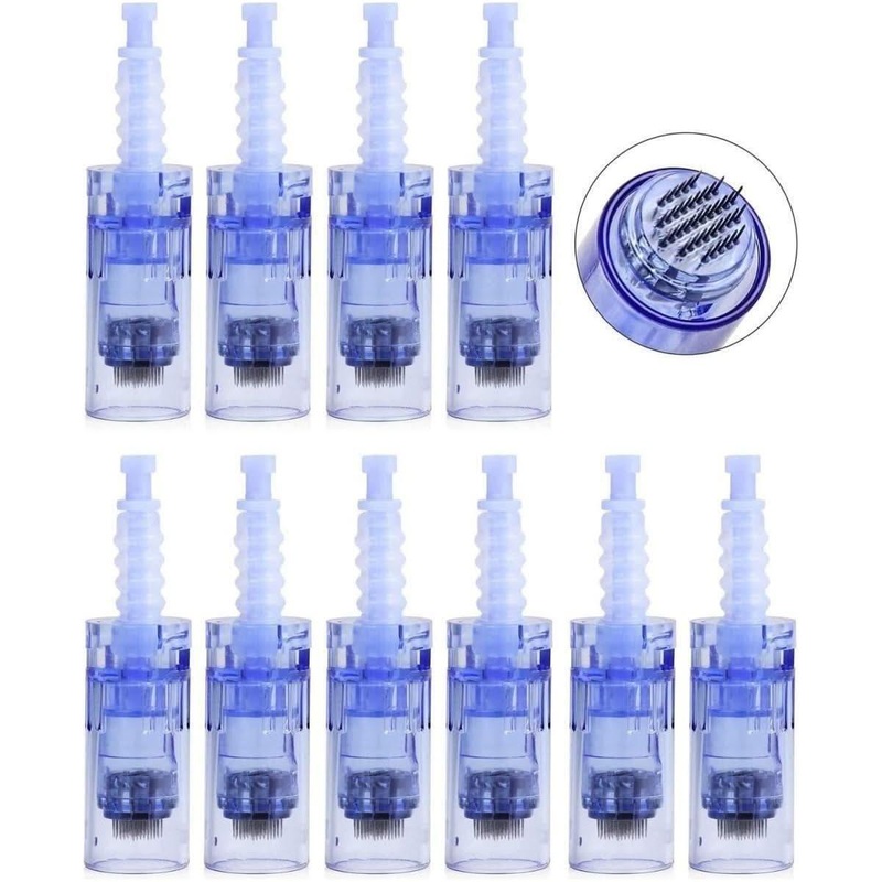 Dr. Pen Ultima A6 Needle Cartridges  10pcs | 12-Pin, 36-Pin & Nano Round