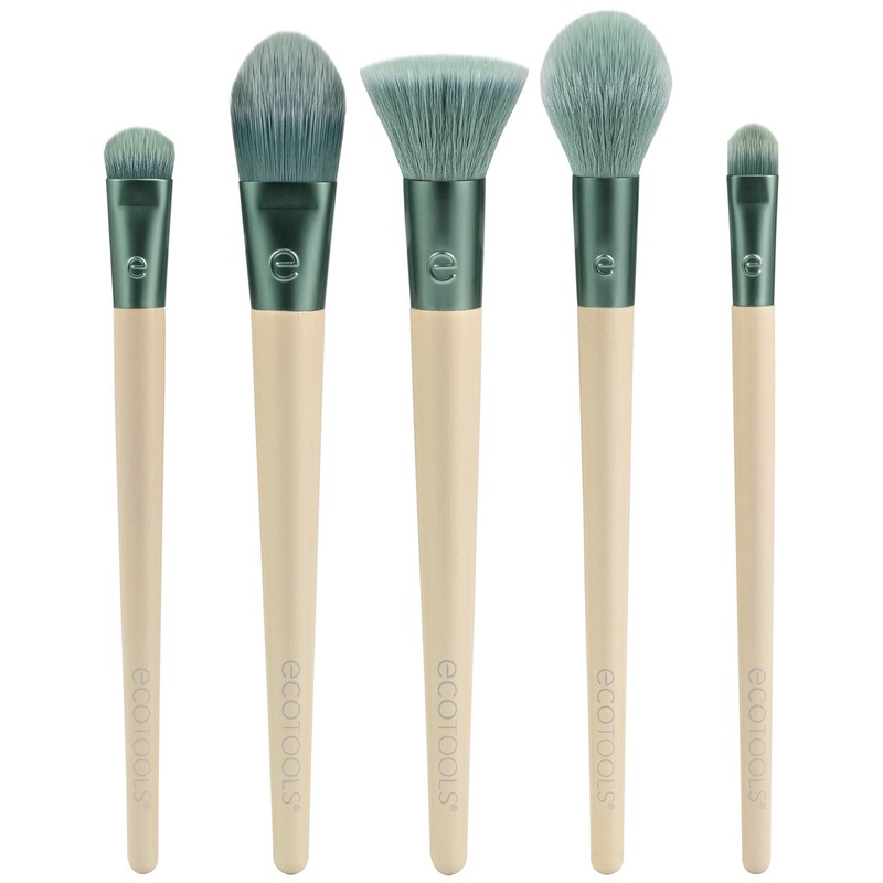 Ecotools supernatural face kit elements collection brush set 5 brushes
