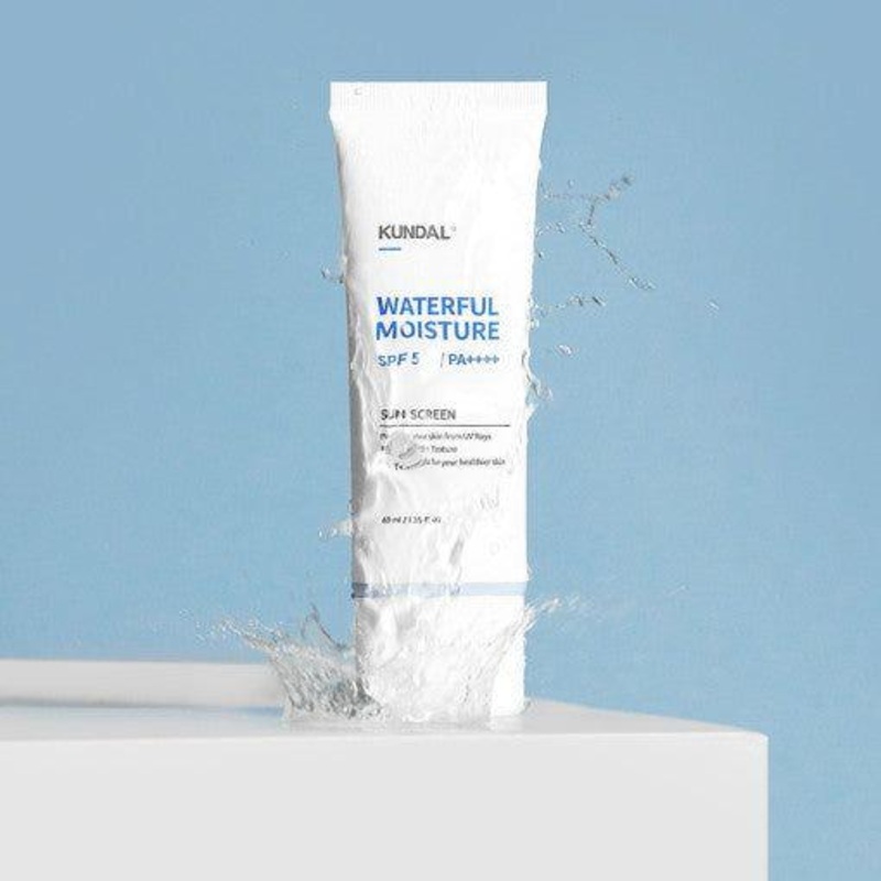 KUNDAL WATERFUL MOISTURE Sunscreen SPF50+ PA++++  40ml | Hydrating Daily UV Protection