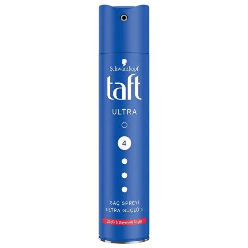 Taft Strong Hold Hair Spray for Long-Lasting Style – 250ml