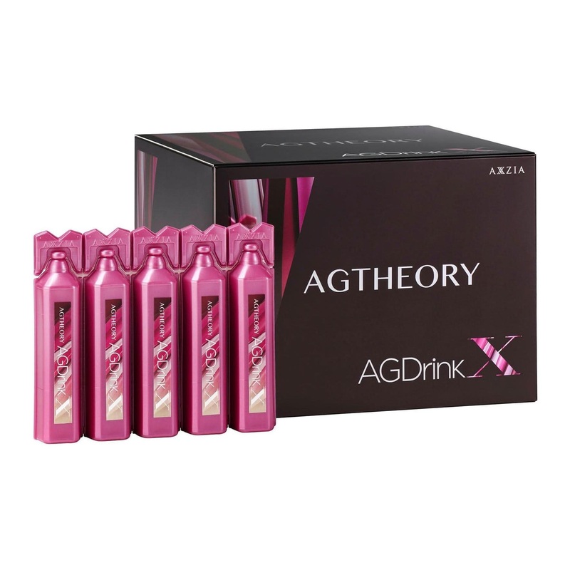 AXXZIA AG Theory AG Drink X  30 Bottles | Power & Beauty Collagen Supplement