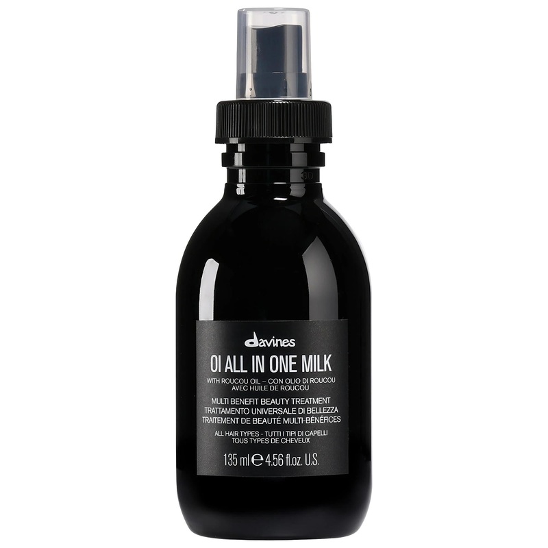 Davines OI All In One Hair Milk: Leave-In Treatment for Frizz Control, Heat Protection & Intense Hydration | Vegan & Softening Formula