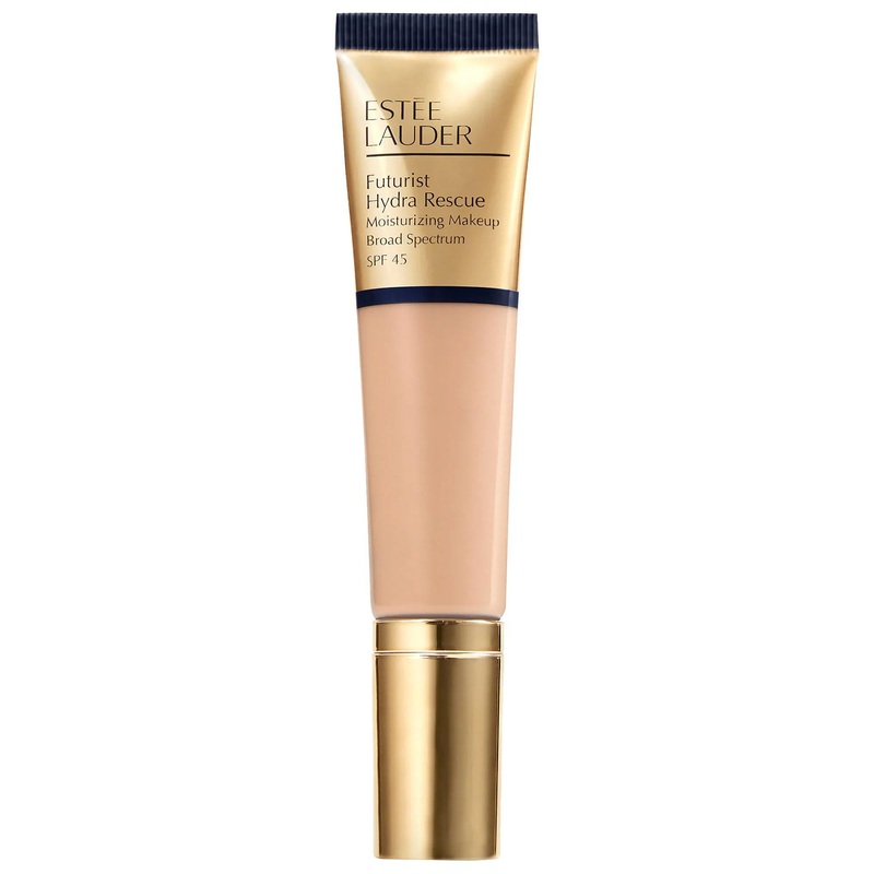 Estee Lauder Futurist Hydra Rescue Moisturizing Foundation SPF 45: Hydrating, Radiant Finish, Medium Coverage, & Vitamin E Protection