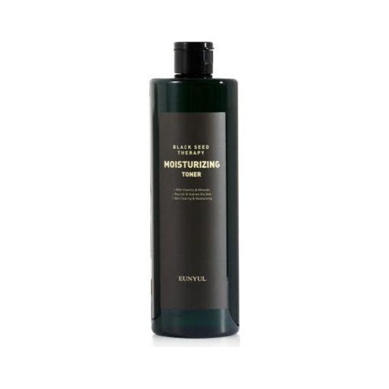 EUNYUL Black Seed Therapy Moisturizing Toner  500ml | Nourishing & Hydrating Toner for Radiant Skin