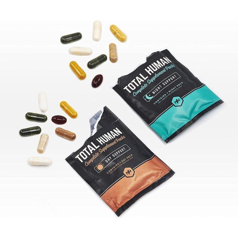 Onnit Total Human Day & Night Vitamin Packs  7-Day Supply | Optimized Adult Multivitamin
