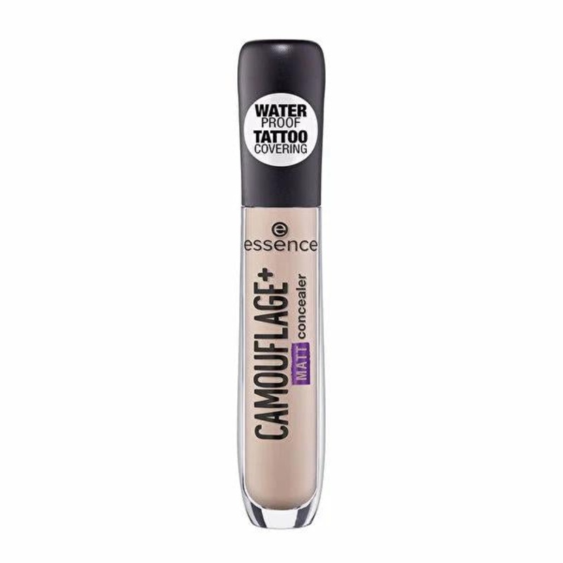 Essence Camouflage Matte Concealer: Full Coverage, Water Resistant, Dark Circle & Tattoo Cover Up – Long Lasting Flawless Finish