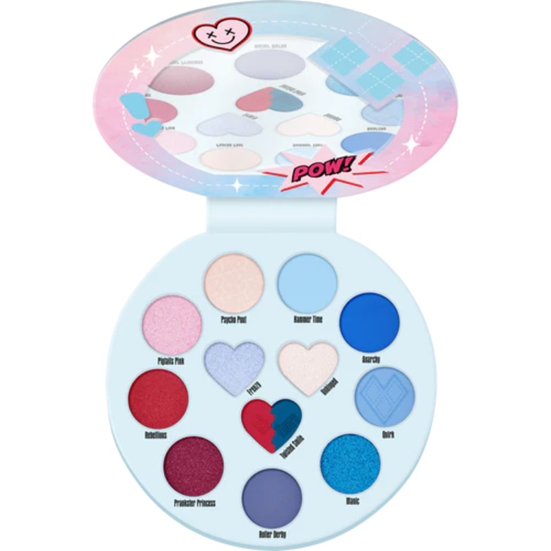 Essence Harley Quinn eyeshadow palette 02