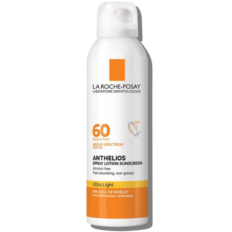 La Roche-Posay Anthelios Lotion Spray Sunscreen SPF 60 5 oz.