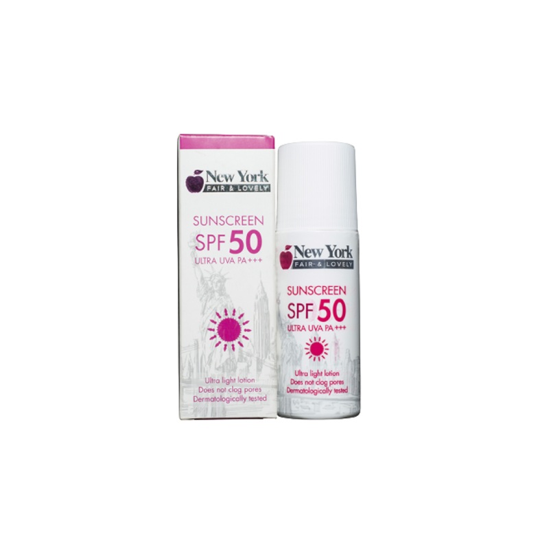 New York Spf 5O Ultra Light Lotion