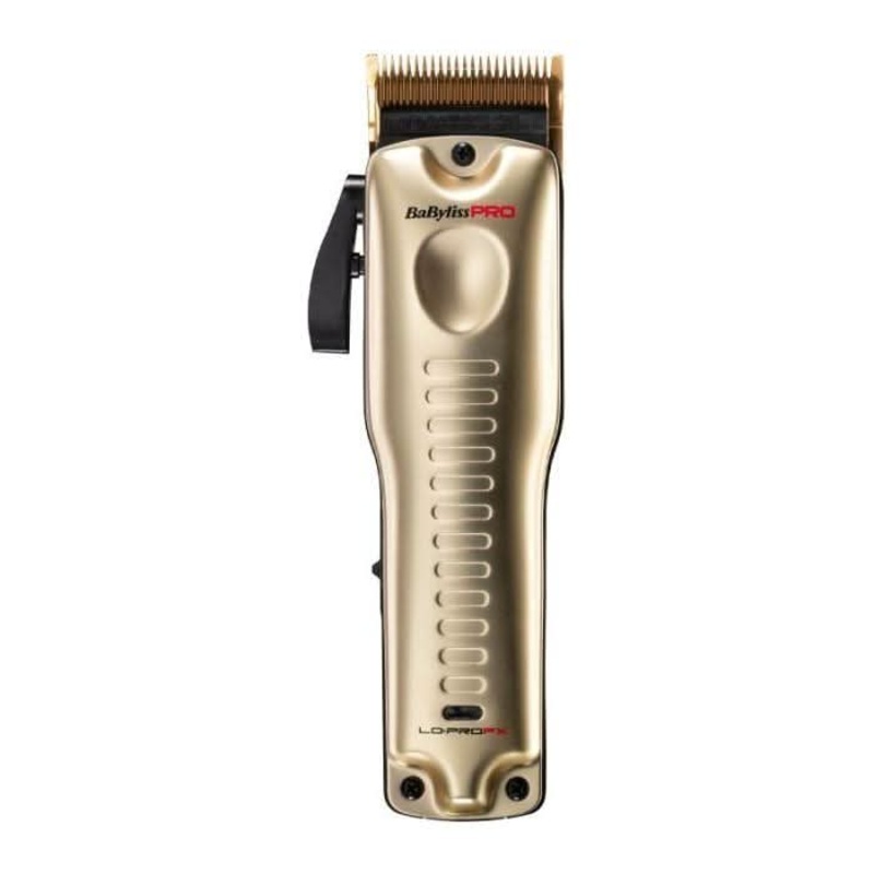 BaByliss PRO Gold Lo-Pro High Torque Cordless Clipper | Ultra-Low Profile, Precision Cutting