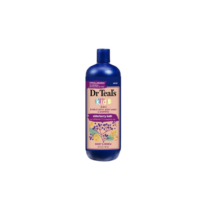 Dr Teals Kids 3 In 1 Body Wash And Shampoo 591ML