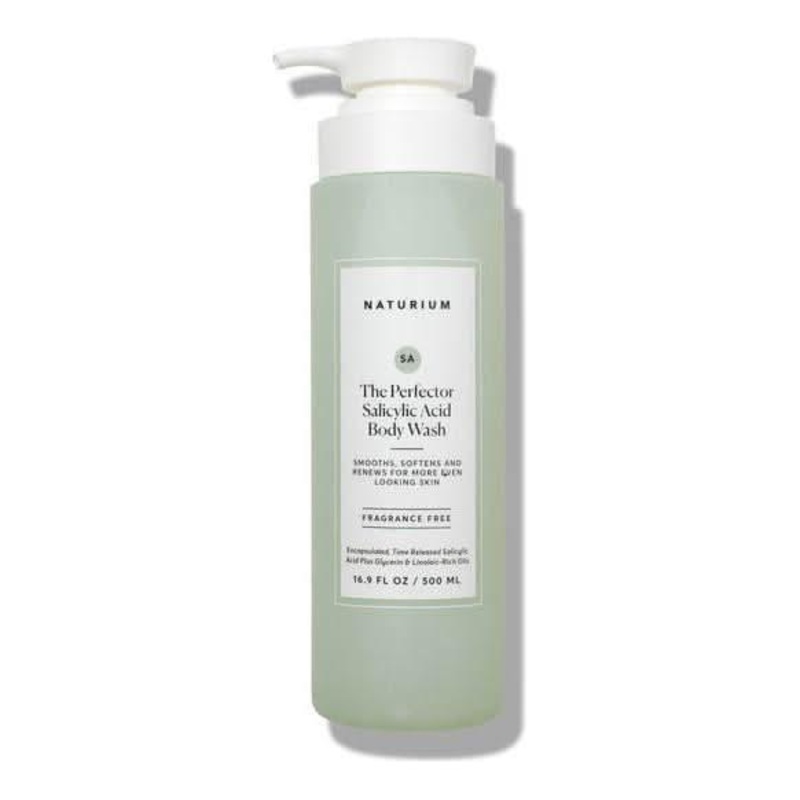 Naturium The Perfector Salicylic Acid Body Wash  500ml | Exfoliating, Hydrating & Multi-Use Cleanser for Smooth, Clear Skin
