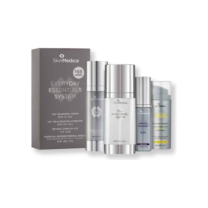 SkinMedica Everyday Essentials System with TNS Advanced+ Serum | Full Routine for Smoother, Firmer, Youthful Skin