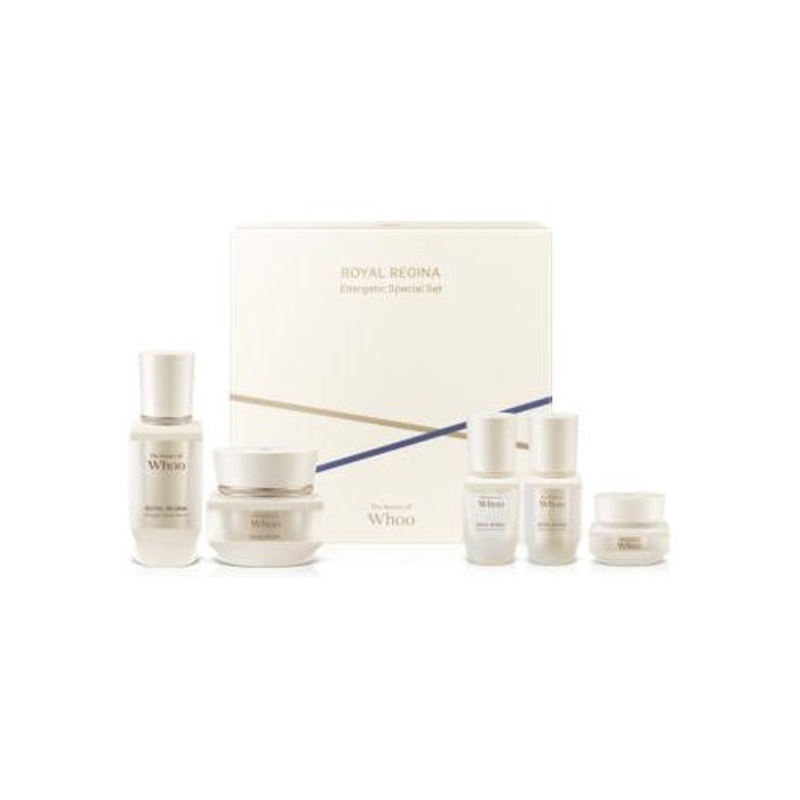 THE WHOO Royal Regina Energetic Special Set | Intensive Anti-Aging & Skin Revitalizing Routine