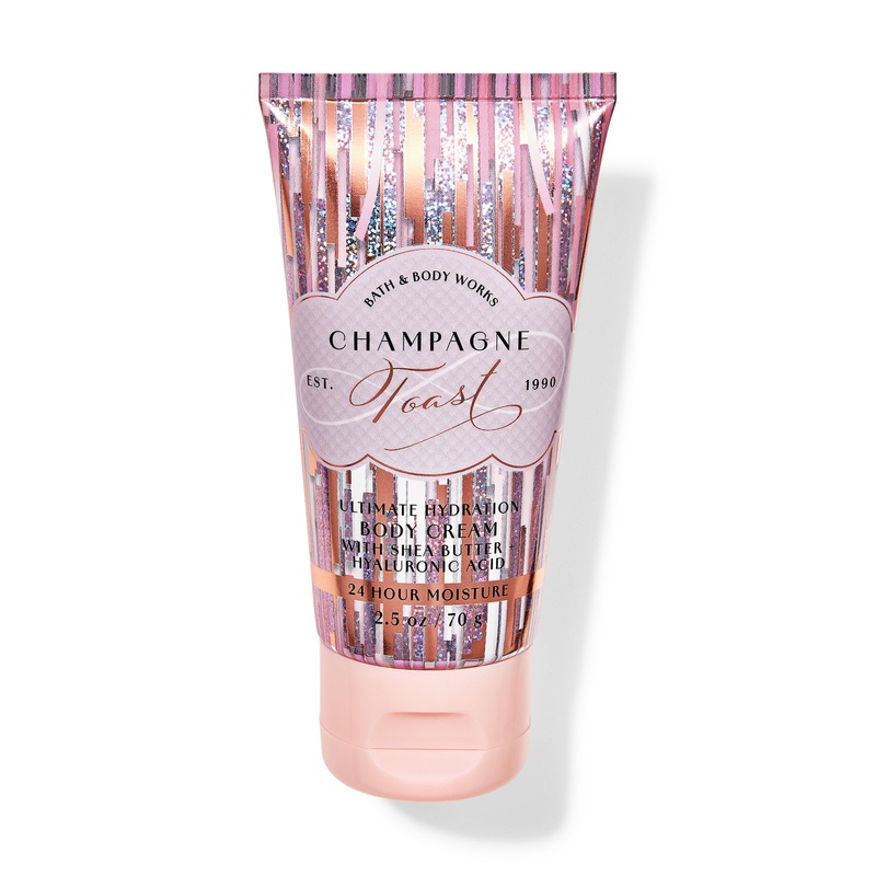 BBW Champagne Toast Travel Size Ultimate Hydration Body Cream 70g