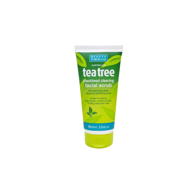 Beauty Formulas Australian Tea Tree Facial Scrub