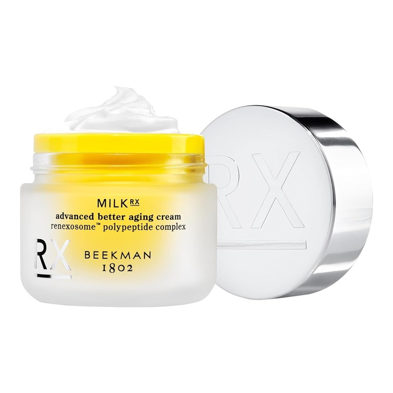 Beekman 1802 Milk RX Advanced Better Aging Cream  50ml | Anti-Aging, Firming & Hydrating Skincare 1.69 Fl Oz (Pack Of 1)